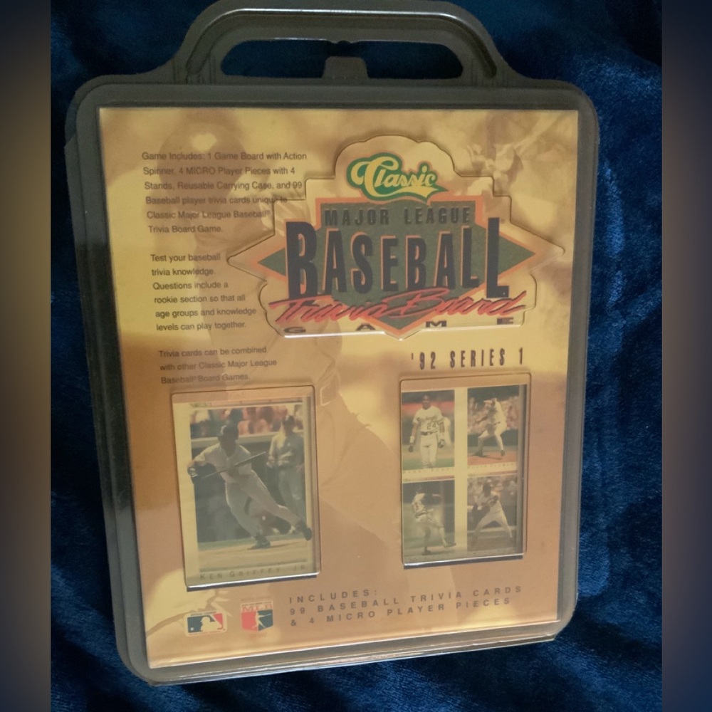 NOS. Classic Baseball Trivia Game. Griffey, Bonds, Ryan, Clemons & more.